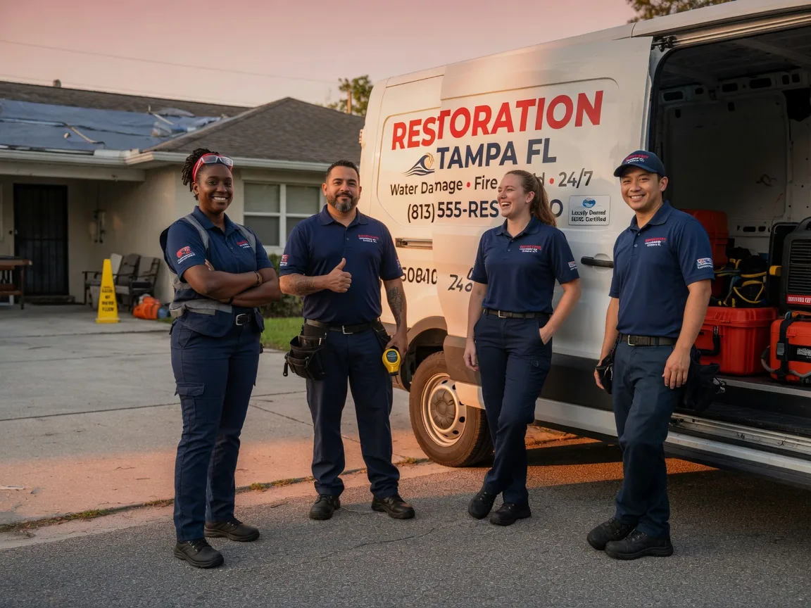 Water Damage Restoration company in Green Bay, VA