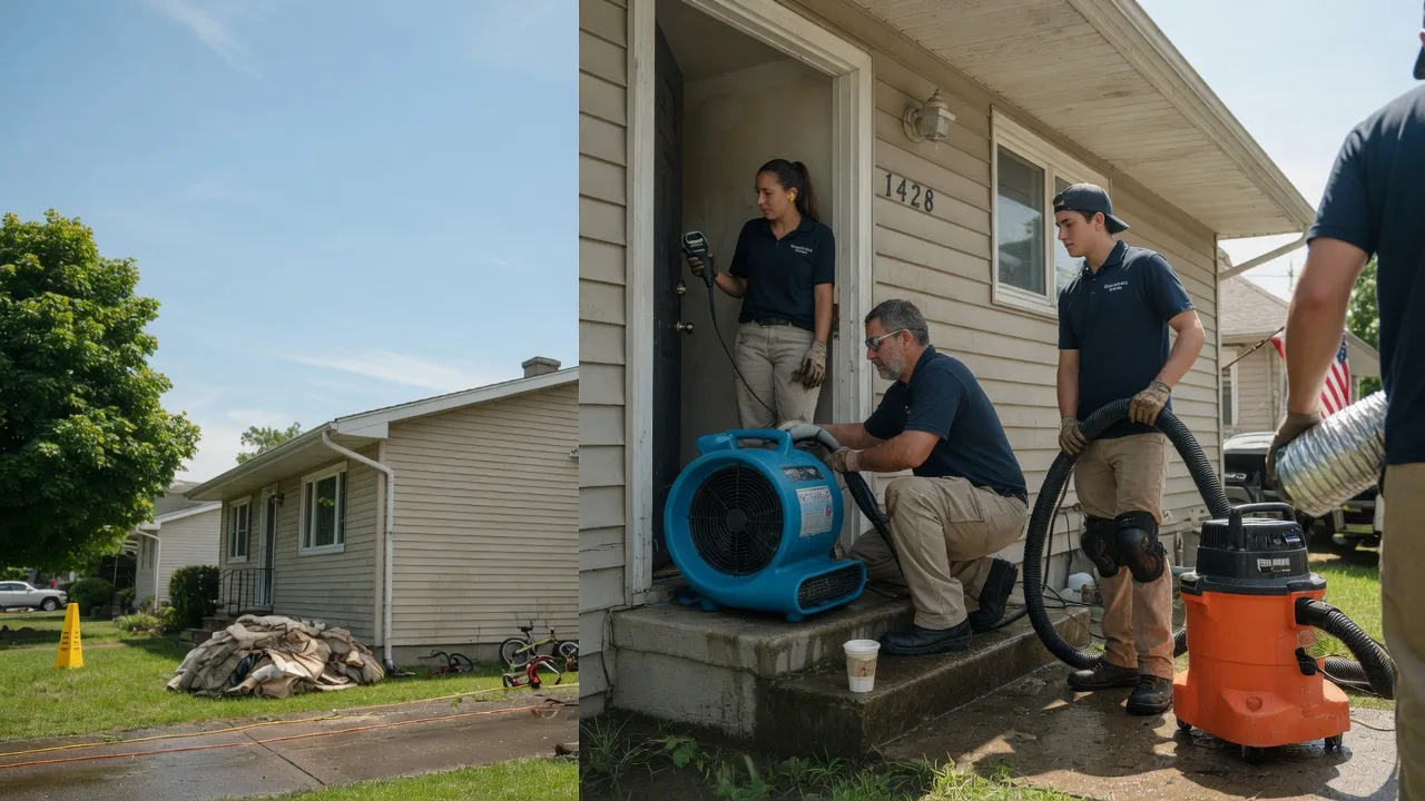 Water Damage Restoration in Green Bay, VA near me